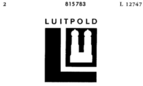 LUITPOLD Logo (DPMA, 28.11.1964)