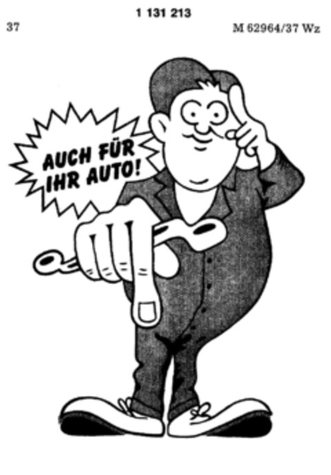AUCH FÜR IHR AUTO Logo (DPMA, 26.05.1988)