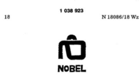 NOBEL Logo (DPMA, 25.03.1982)