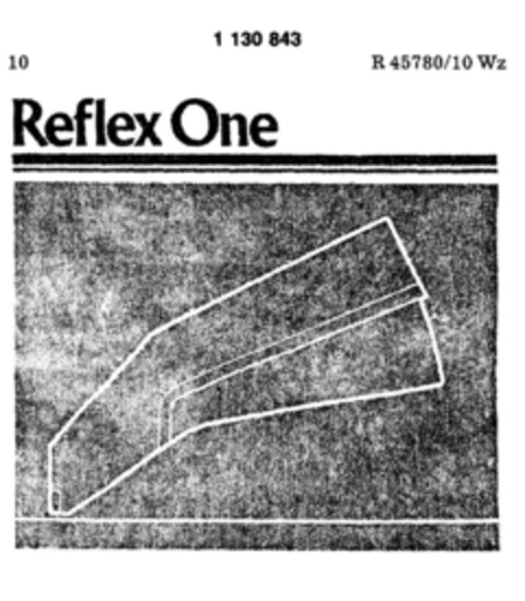 Reflex One Logo (DPMA, 02.09.1987)