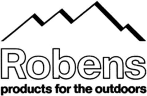 Robens products for the outdoors Logo (DPMA, 18.03.1992)