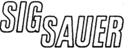 SIG SAUER Logo (DPMA, 29.11.1974)