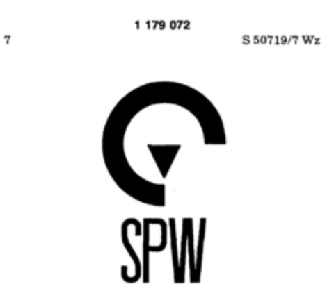 SPW Logo (DPMA, 08/07/1990)