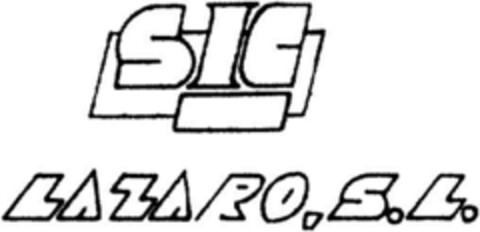 SIC LAZARO.S.L. Logo (DPMA, 03.02.1993)