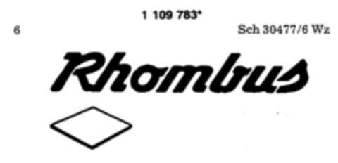 Rhombus Logo (DPMA, 08/20/1983)