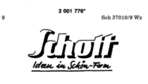 Schott Ideen in Schön-Form Logo (DPMA, 23.02.1991)