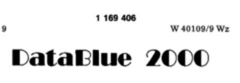 DataBlue 2000 Logo (DPMA, 15.02.1990)