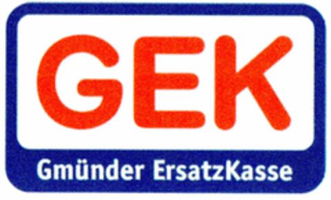 GEK Gmünder ErsatzKasse Logo (DPMA, 28.11.2001)