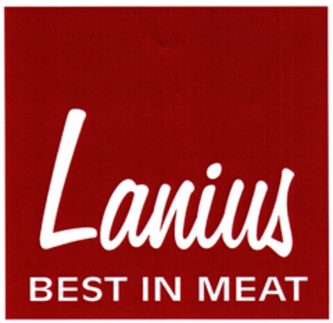 Lanius BEST IN MEAT Logo (DPMA, 18.05.2009)