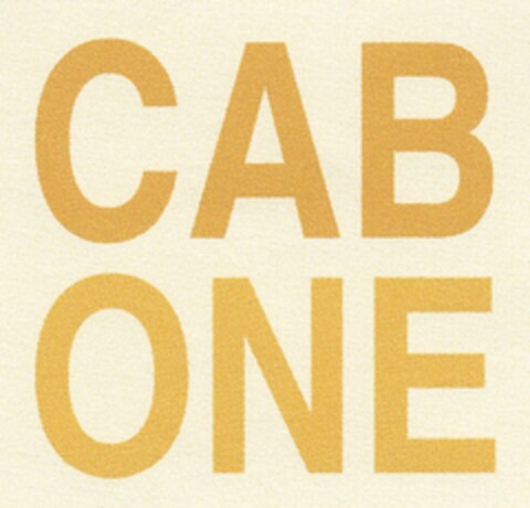 CAB ONE Logo (DPMA, 14.12.2011)