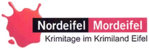 Nordeifel Mordeifel Krimitage im Krimiland Eifel Logo (DPMA, 30.10.2012)