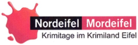 Nordeifel Mordeifel Krimitage im Krimiland Eifel Logo (DPMA, 10/30/2012)