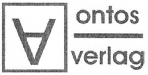 ontos verlag Logo (DPMA, 25.03.2013)