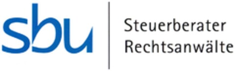 sbu | Steuerberater Rechtsanwälte Logo (DPMA, 19.04.2014)