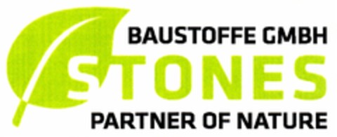 STONES PARTNER OF NATURE BAUSTOFFE GMBH Logo (DPMA, 08.07.2014)