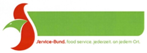 Iervice-Bund.  food service. jederzeit. on jedem Ort. Logo (DPMA, 02/27/2015)