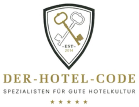 DER - HOTEL - CODE SPEZIALISTEN FÜR GUTE HOTELKULTUR Logo (DPMA, 11.06.2015)