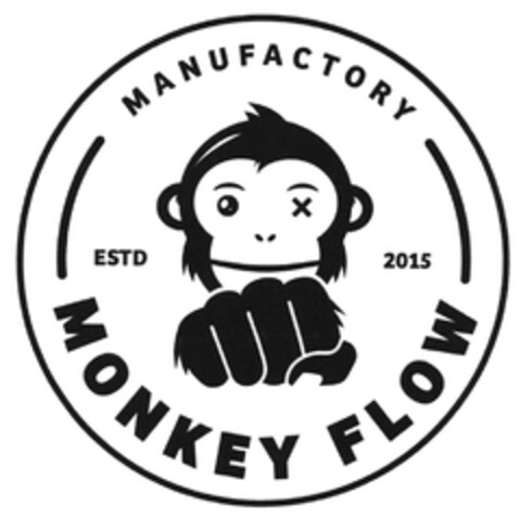 MANUFACTORY ESTD 2015 MONKEY FLOW Logo (DPMA, 05.04.2016)