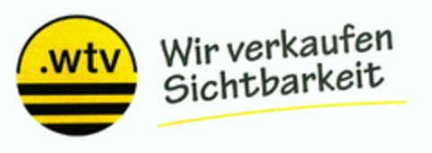 .wtv Wir verkaufen Sichtbarkeit Logo (DPMA, 25.01.2017)