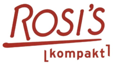 ROSI'S kompakt Logo (DPMA, 05.08.2017)