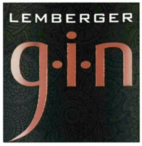 LEMBERGER g·i·n Logo (DPMA, 01/23/2018)