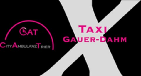 TAXI GAUER-DAHM CAT CITY AMBULANZ TRIER Logo (DPMA, 19.11.2020)