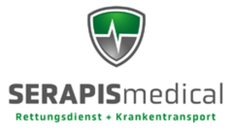 SERAPIS medical Rettungsdienst + Krankentransport Logo (DPMA, 19.07.2023)