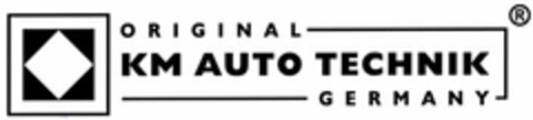 ORIGINAL KM AUTO TECHNIK GERMANY Logo (DPMA, 27.03.2003)