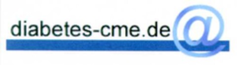 diabetes-cme.de @ Logo (DPMA, 05/17/2003)