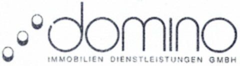 domino IMMOBILIEN DIENSTLEISTUNGEN GMBH Logo (DPMA, 22.09.2005)