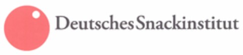 Deutsches Snackinstitut Logo (DPMA, 08/21/2006)