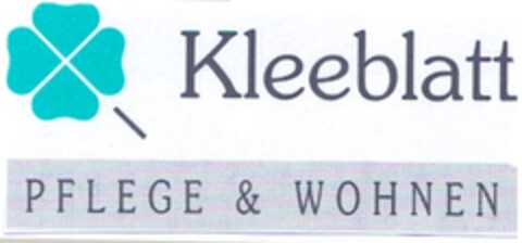 Kleeblatt PFLEGE & WOHNEN Logo (DPMA, 03/26/2007)