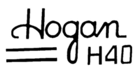 Hogan H40 Logo (DPMA, 24.01.1995)