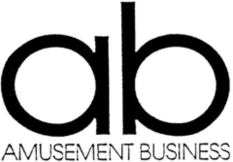 ab AMUSEMENT BUSINESS Logo (DPMA, 09.05.1995)