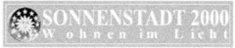 SONNENSTADT 2000 Wohnen im Licht Logo (DPMA, 12/31/1999)