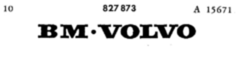 BM · VOLVO Logo (DPMA, 15.06.1965)