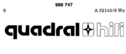 quadral hifi Logo (DPMA, 05.06.1979)