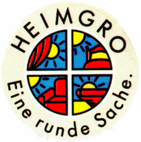 HEIMGRO Eine runde Sache Logo (DPMA, 28.07.1994)