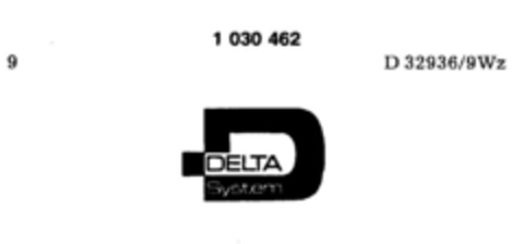 DELTA System Logo (DPMA, 18.12.1978)