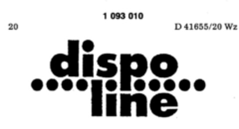 dispo line Logo (DPMA, 11/25/1985)