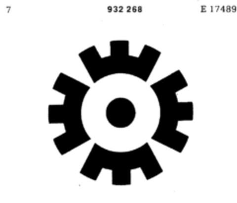 932268 Logo (DPMA, 03.05.1974)
