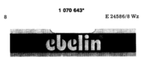 ebelin Logo (DPMA, 09/22/1984)