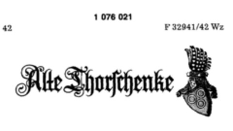 Alte Thorschenke Logo (DPMA, 29.08.1984)