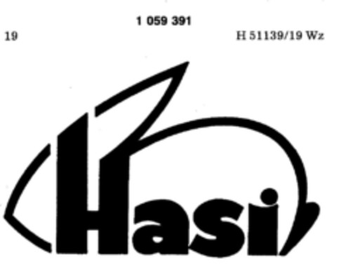 Hasi Logo (DPMA, 03/30/1983)