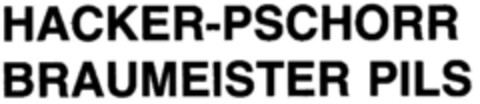 HACKER-PSCHORR BRAUMEISTER PILS Logo (DPMA, 20.10.1983)