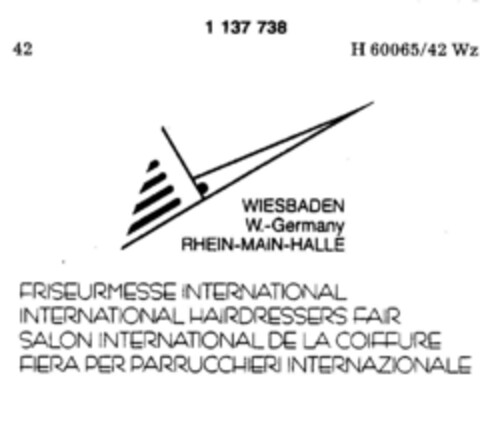 FRISEURMESSE INTERNATIONAL Logo (DPMA, 17.08.1988)