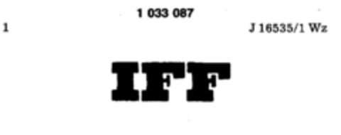 IFF Logo (DPMA, 07.01.1981)