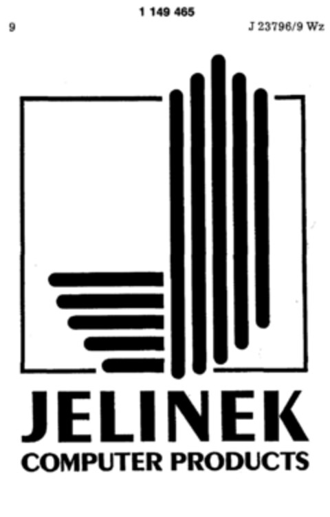 JELINEK COMPUTER PRODUCTS Logo (DPMA, 18.03.1989)