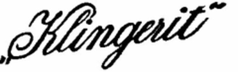 "Klingerit" Logo (DPMA, 01/28/1914)