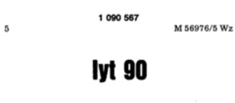 lyt 90 Logo (DPMA, 07/20/1985)